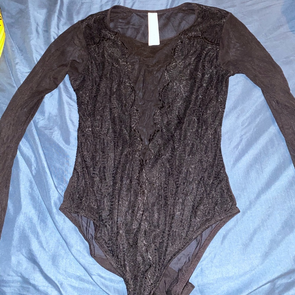 Sheer Lace Bodysuit